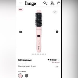 Lange Glamwave Thermal Ionic Brush